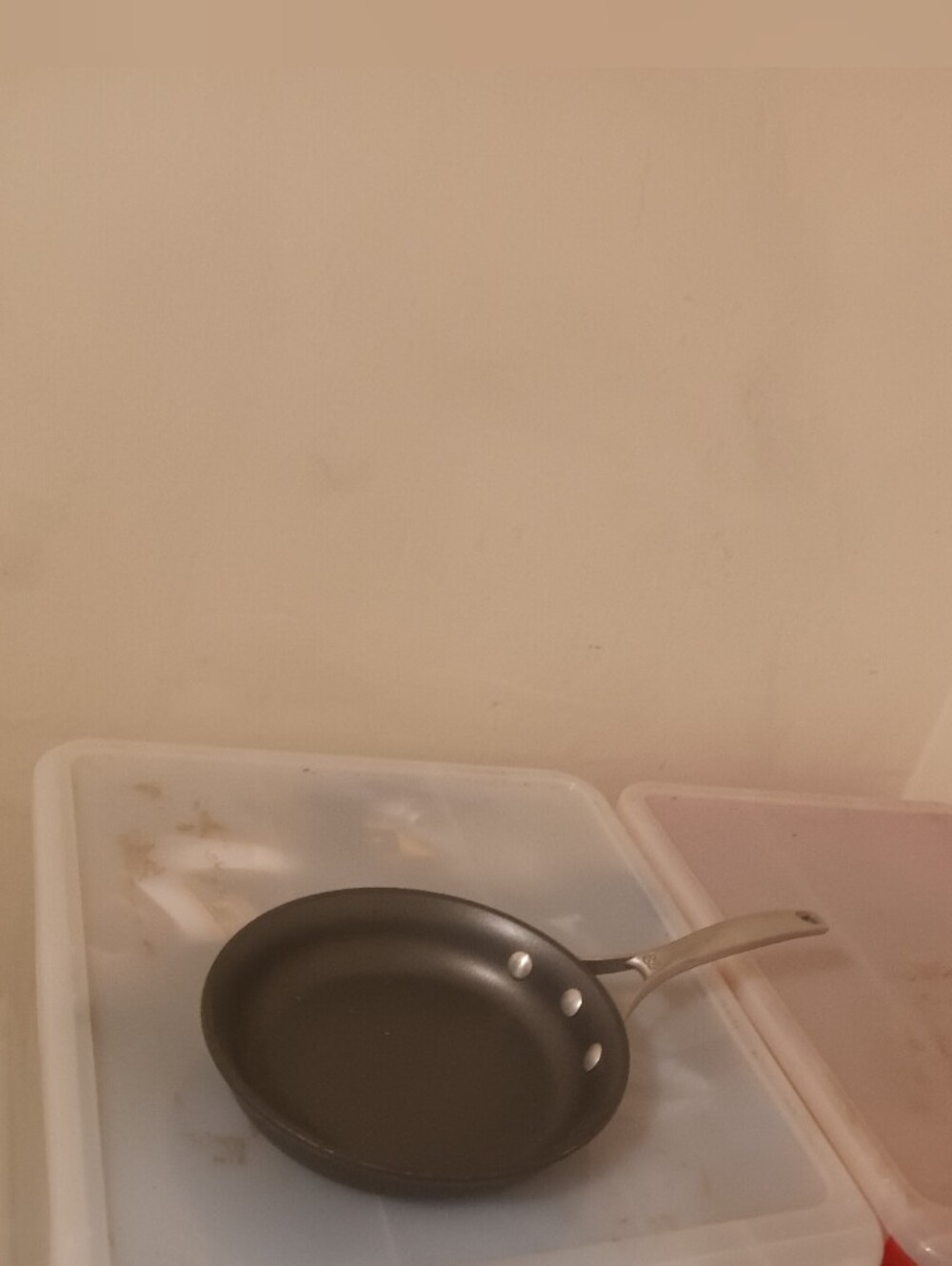 Everyday Black Nonstick Frying Pan with Silver Handle